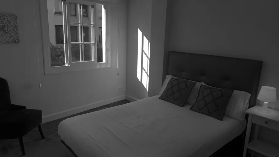 Foto de dormitorio en un piso en alquiler