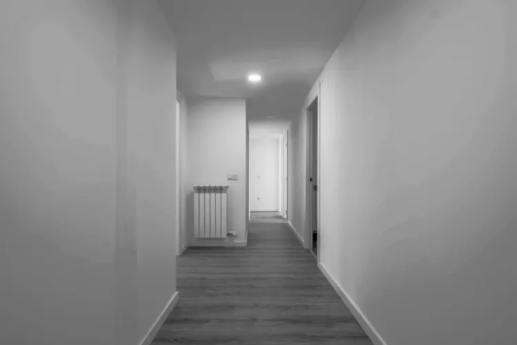 Foto de pasillo en un piso en alquiler