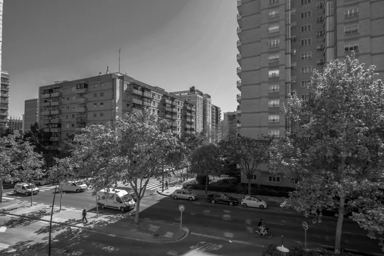 Foto de vistas en un piso en alquiler