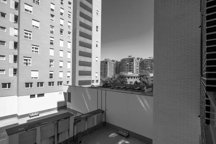Foto de vistas en un piso en alquiler