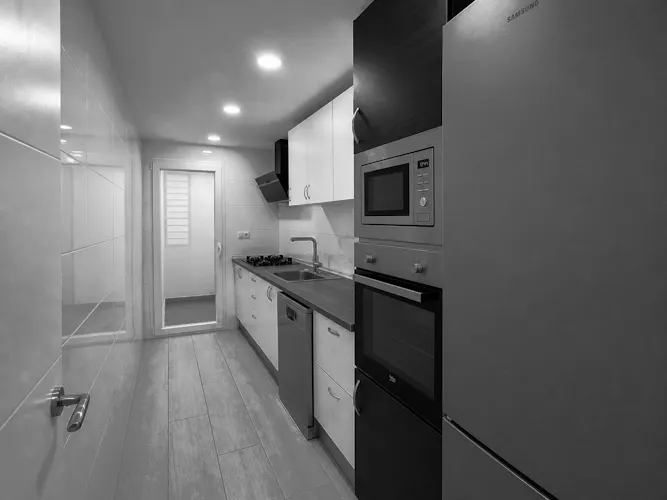 Foto de cocina en un piso en alquiler