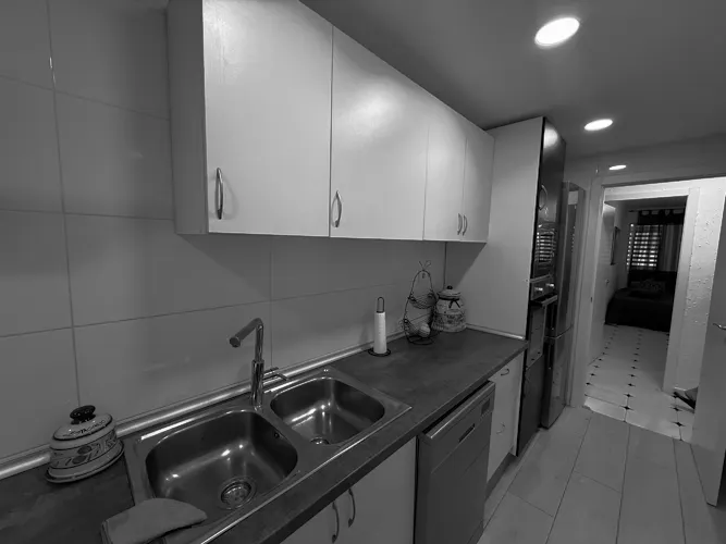 Foto de cocina en un piso en alquiler