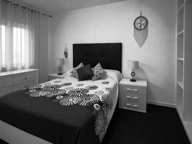 Foto de dormitorio en un piso en alquiler
