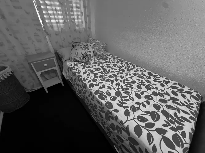 Foto de dormitorio en un piso en alquiler
