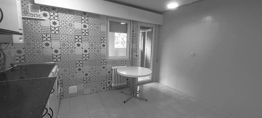 Foto de cocina en un piso en alquiler
