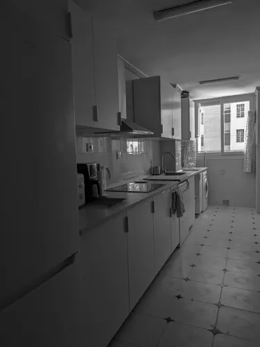 Foto de cocina en un piso en alquiler