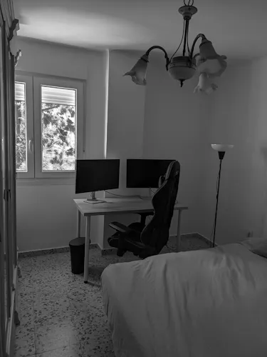 Foto de dormitorio en un piso en alquiler