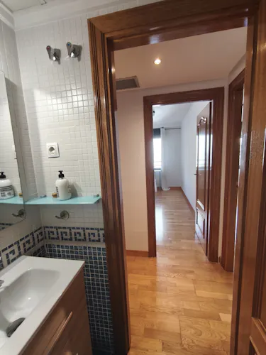 Foto de pasillo en un piso en alquiler
