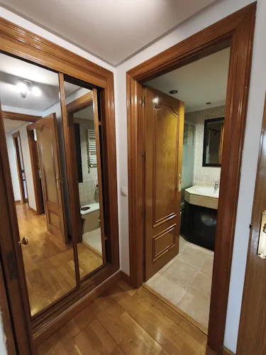 Foto de pasillo en un piso en alquiler