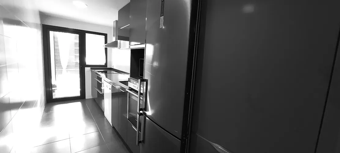 Foto de cocina en un piso en alquiler