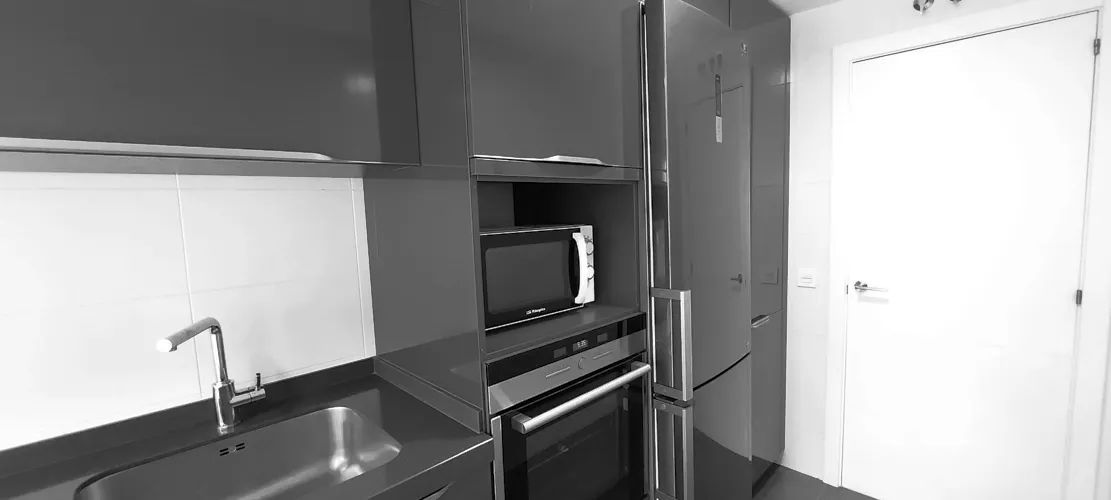 Foto de cocina en un piso en alquiler