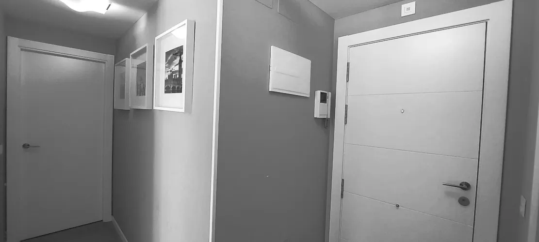 Foto de entrada en un piso en alquiler