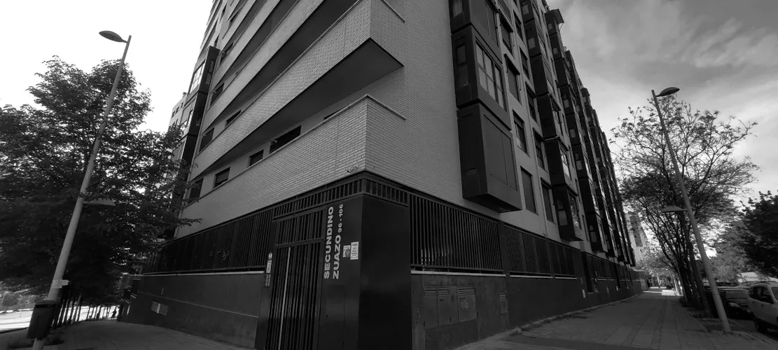 Foto de fachada en un piso en alquiler
