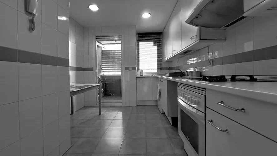 Foto de cocina en un piso en alquiler