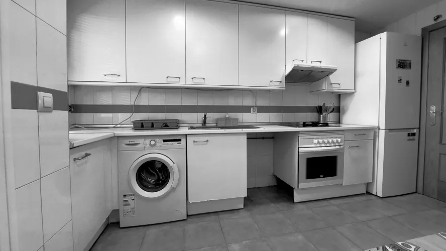 Foto de cocina en un piso en alquiler
