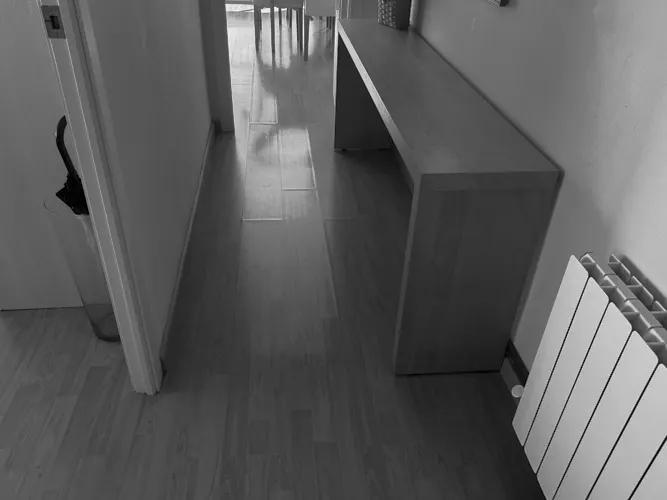 Foto de pasillo en un piso en alquiler