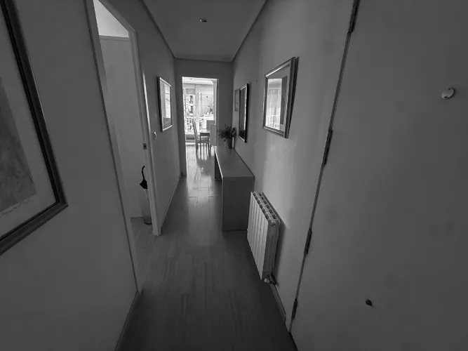 Foto de pasillo en un piso en alquiler