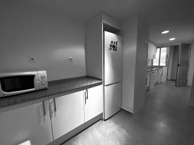 Foto de cocina en un piso en alquiler