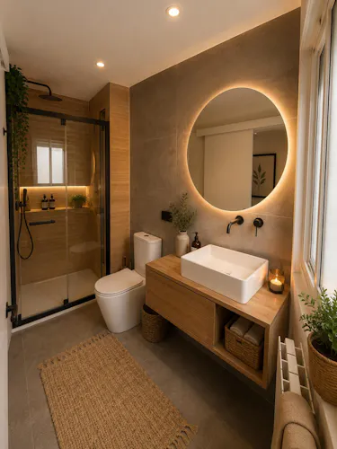 Foto de baño en un piso en alquiler
