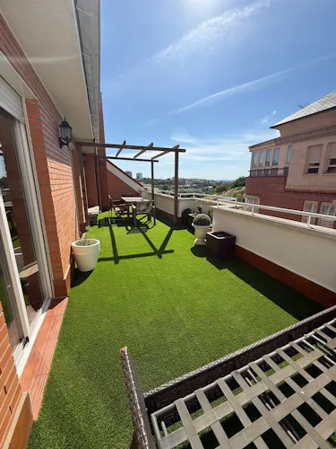 Foto de terraza en un piso en alquiler