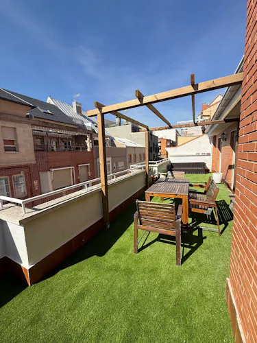 Foto de terraza en un piso en alquiler
