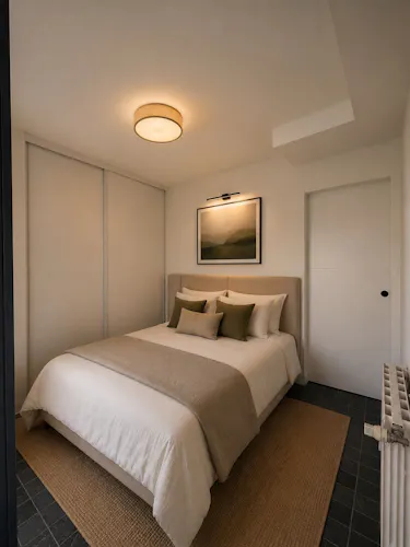Foto de dormitorio en un piso en alquiler