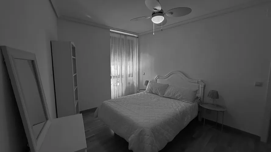 Foto de dormitorio en un piso en alquiler