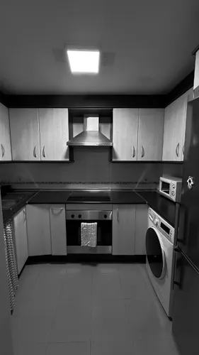 Foto de cocina en un piso en alquiler