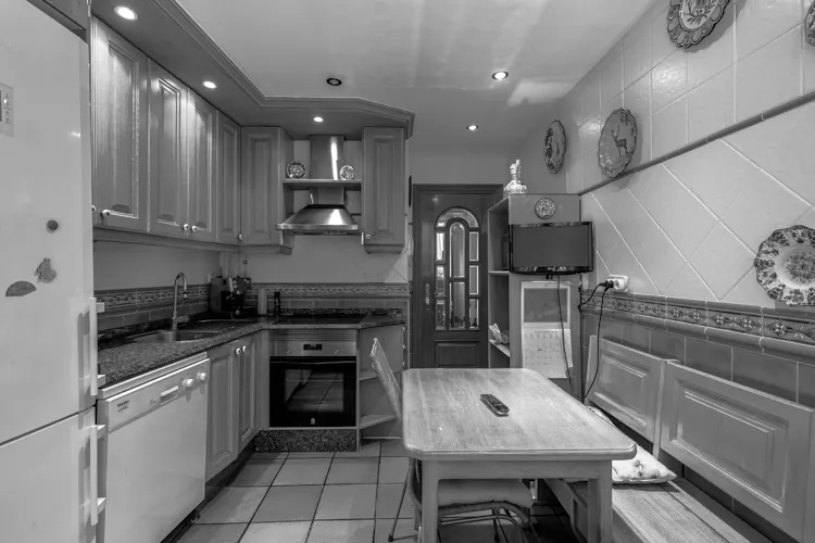 Foto de cocina en un piso en alquiler