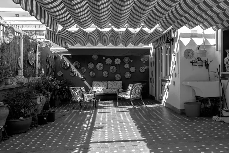 Foto de patio en un piso en alquiler