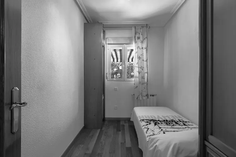Foto de dormitorio en un piso en alquiler