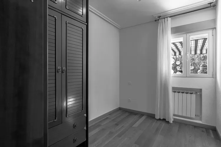 Foto de dormitorio en un piso en alquiler
