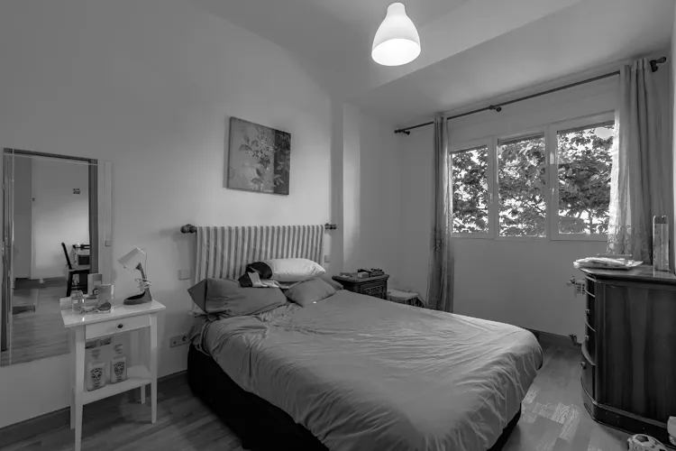 Foto de dormitorio en un piso en alquiler