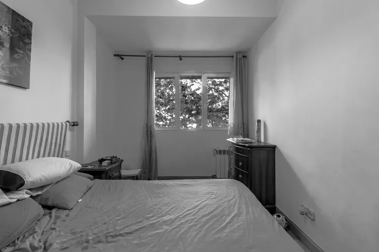 Foto de dormitorio en un piso en alquiler