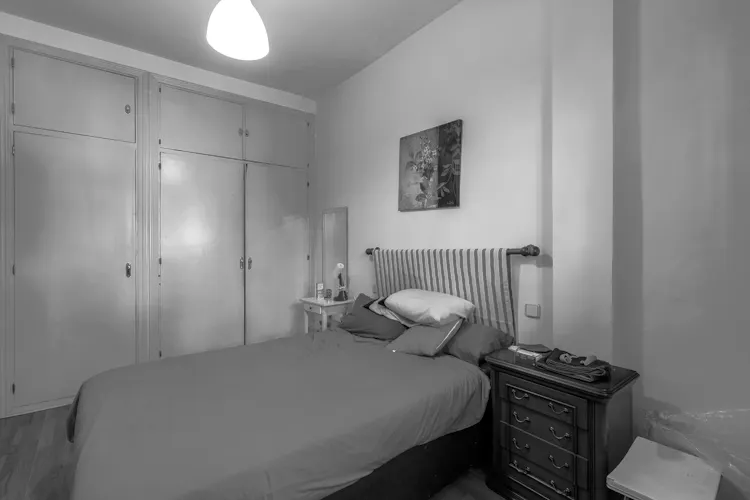 Foto de dormitorio en un piso en alquiler