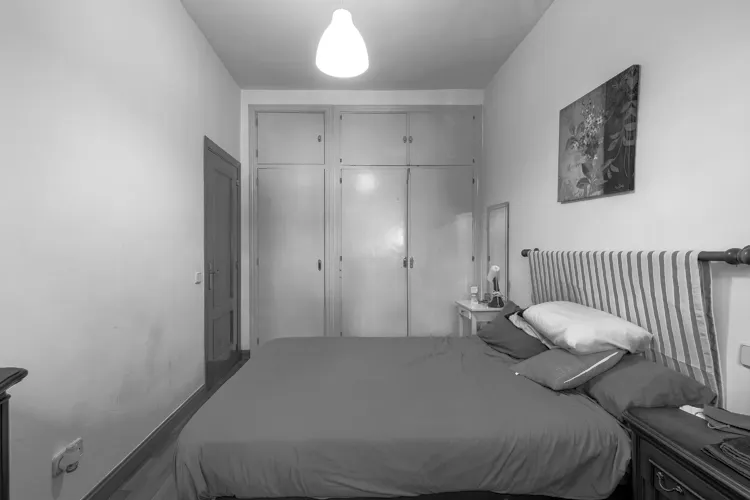 Foto de dormitorio en un piso en alquiler