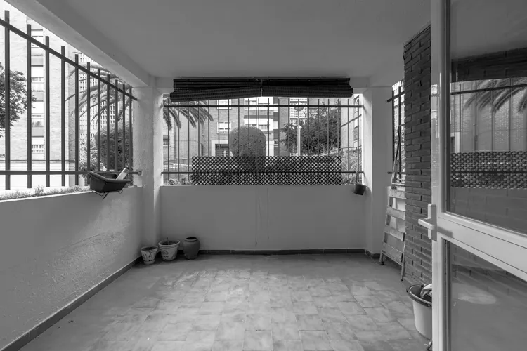 Foto de terraza en un piso en alquiler