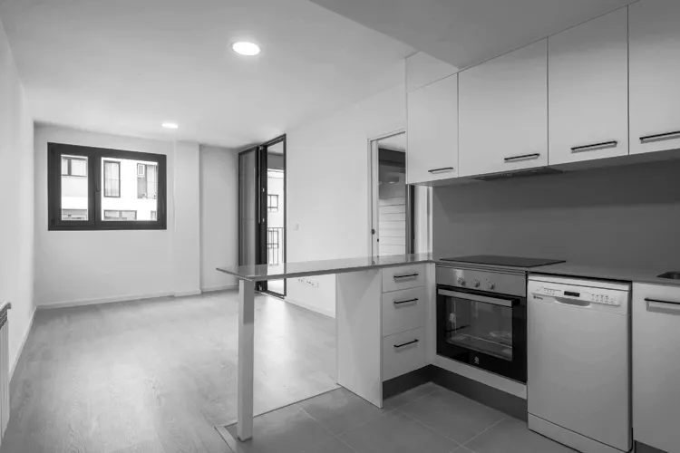 Foto de cocina en un piso en alquiler