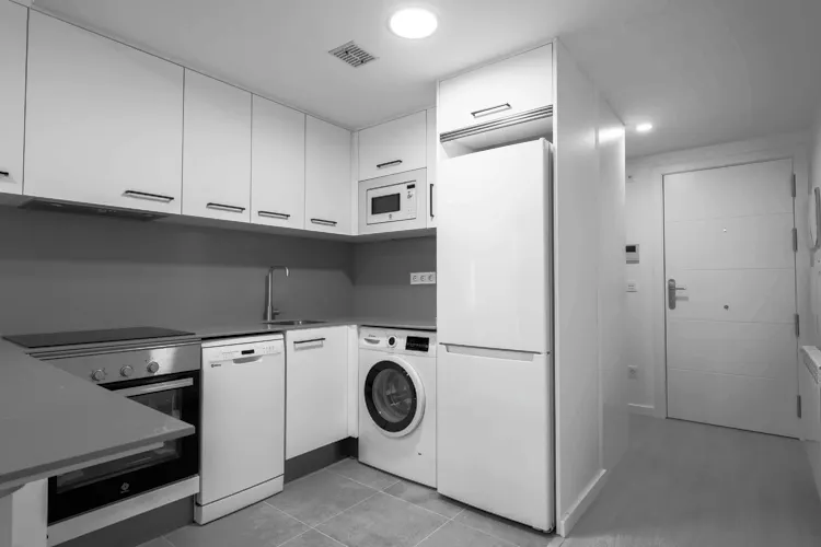 Foto de cocina en un piso en alquiler