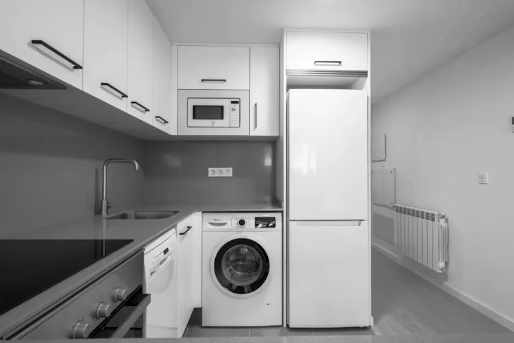 Foto de cocina en un piso en alquiler