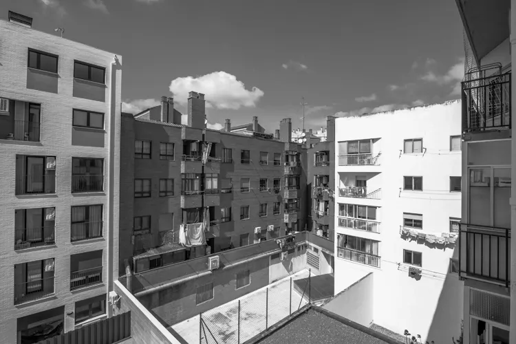 Foto de vistas en un piso en alquiler
