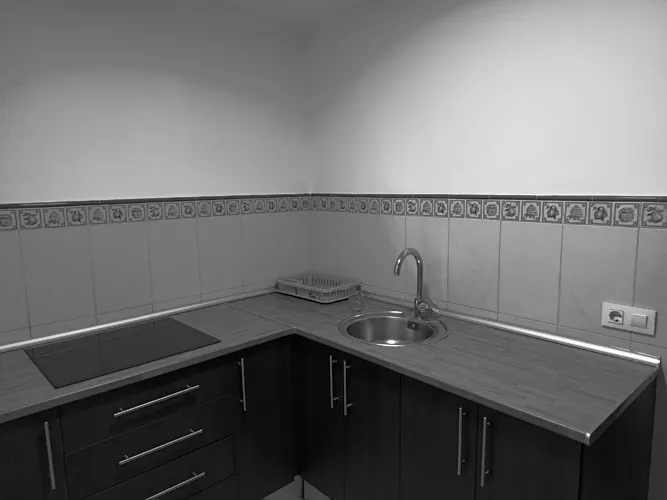Foto de cocina en un piso en alquiler
