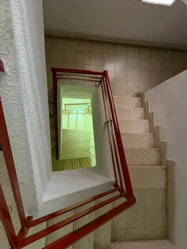 Foto de escalera en un piso en alquiler