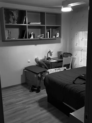 Foto de dormitorio en un piso en alquiler