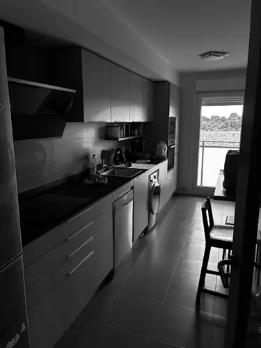 Foto de cocina en un piso en alquiler
