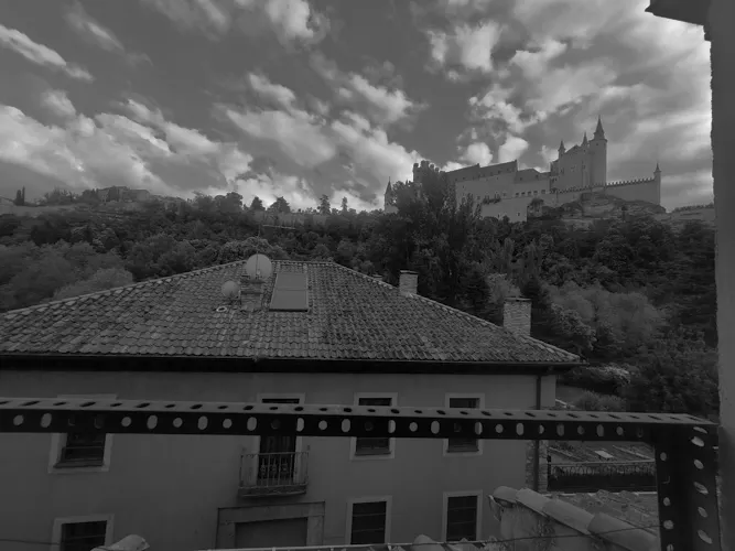 Foto de vistas en un piso en alquiler