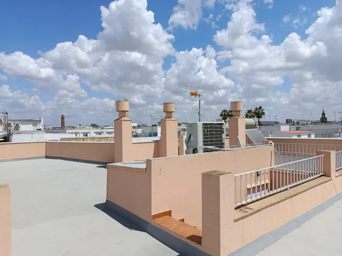 Foto de terraza en un piso en alquiler