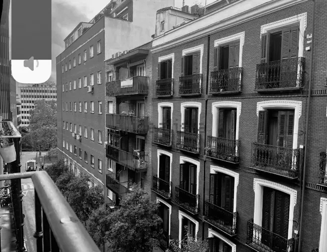 Foto de vistas en un piso en alquiler
