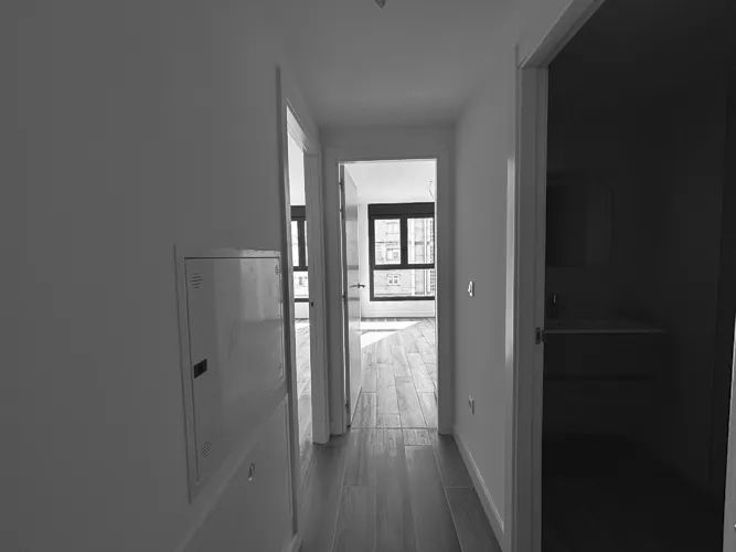 Foto de pasillo en un piso en alquiler