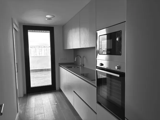 Foto de cocina en un piso en alquiler